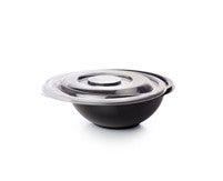 SuperBowl PET Salad Bowl Flat Lid 48oz